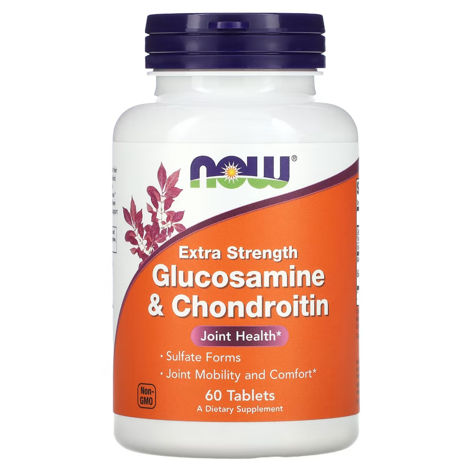 NOW Glucosamine & Chondroitin Extra Strength 60 tab