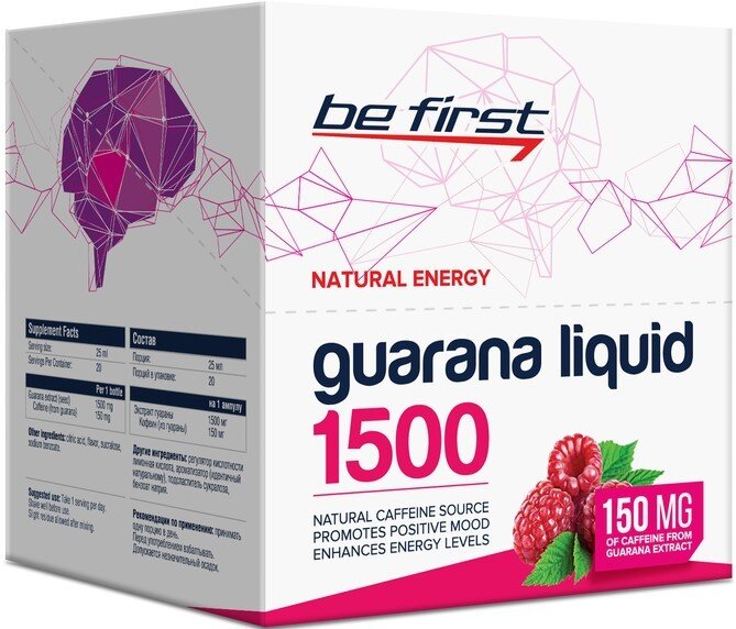 Be First Guarana Liquid 1500 25 ml