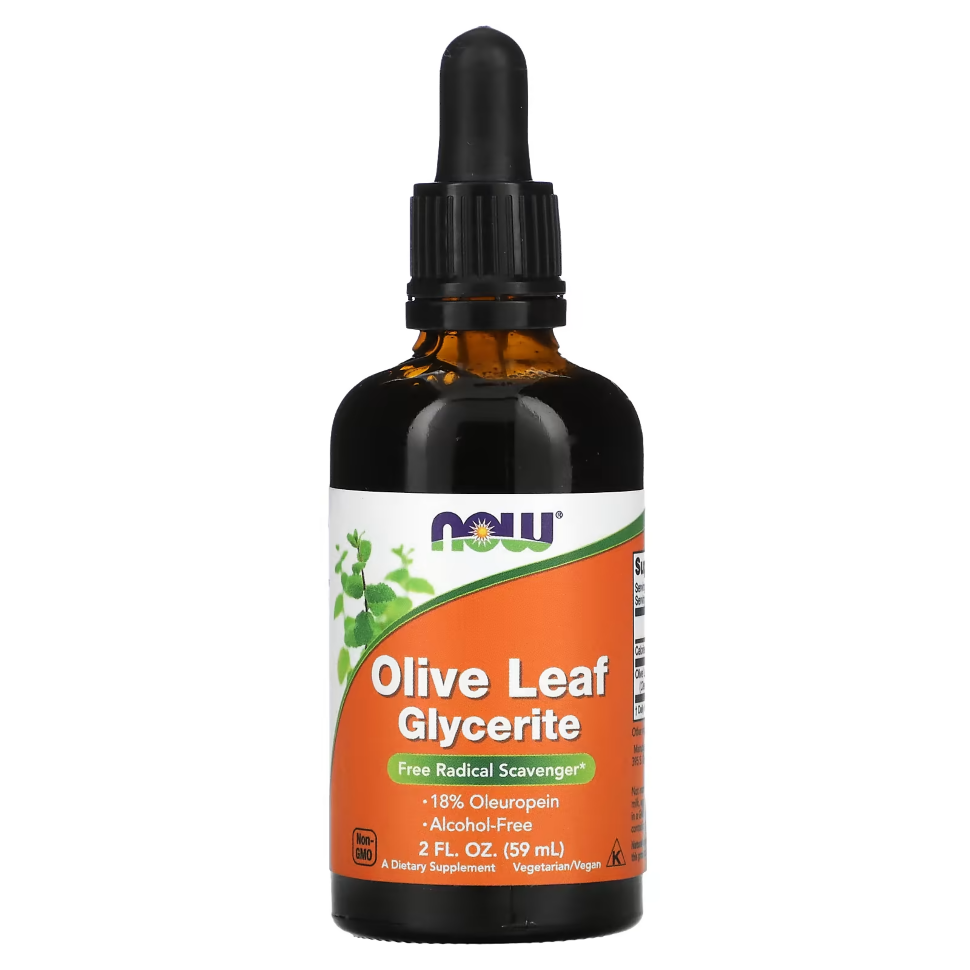 NOW Olive Leaf Glycerite 60 ml