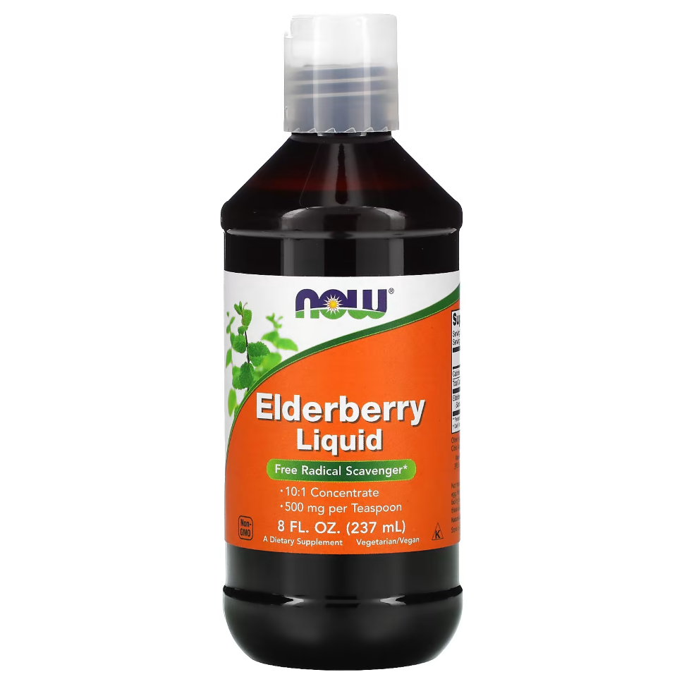 NOW Elderberry Liquid Concentrate 237 ml