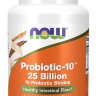 NOW Probiotic-10 25 Billion 30 caps Срок до 30/04/24