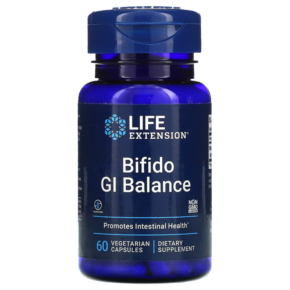 Life Extension Bifido GI Balance 60 caps Срок 30/06/24