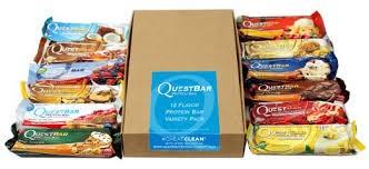 QuestBar набор "все вкусы" + конфета  