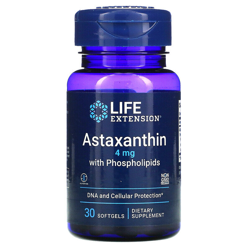 Life Extension Astaxanthin 4 mg 30 softgel