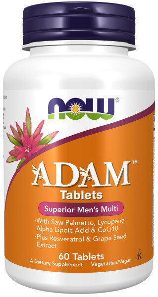 NOW Adam Male Mult 60 tablets