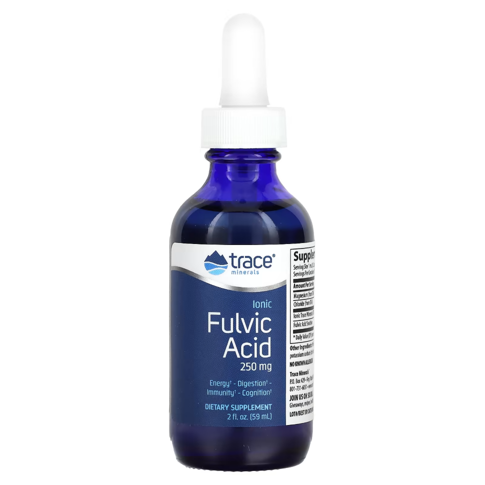 Trace Minerals Liquid Ionic Fulvic Acid 250 mg 59 ml