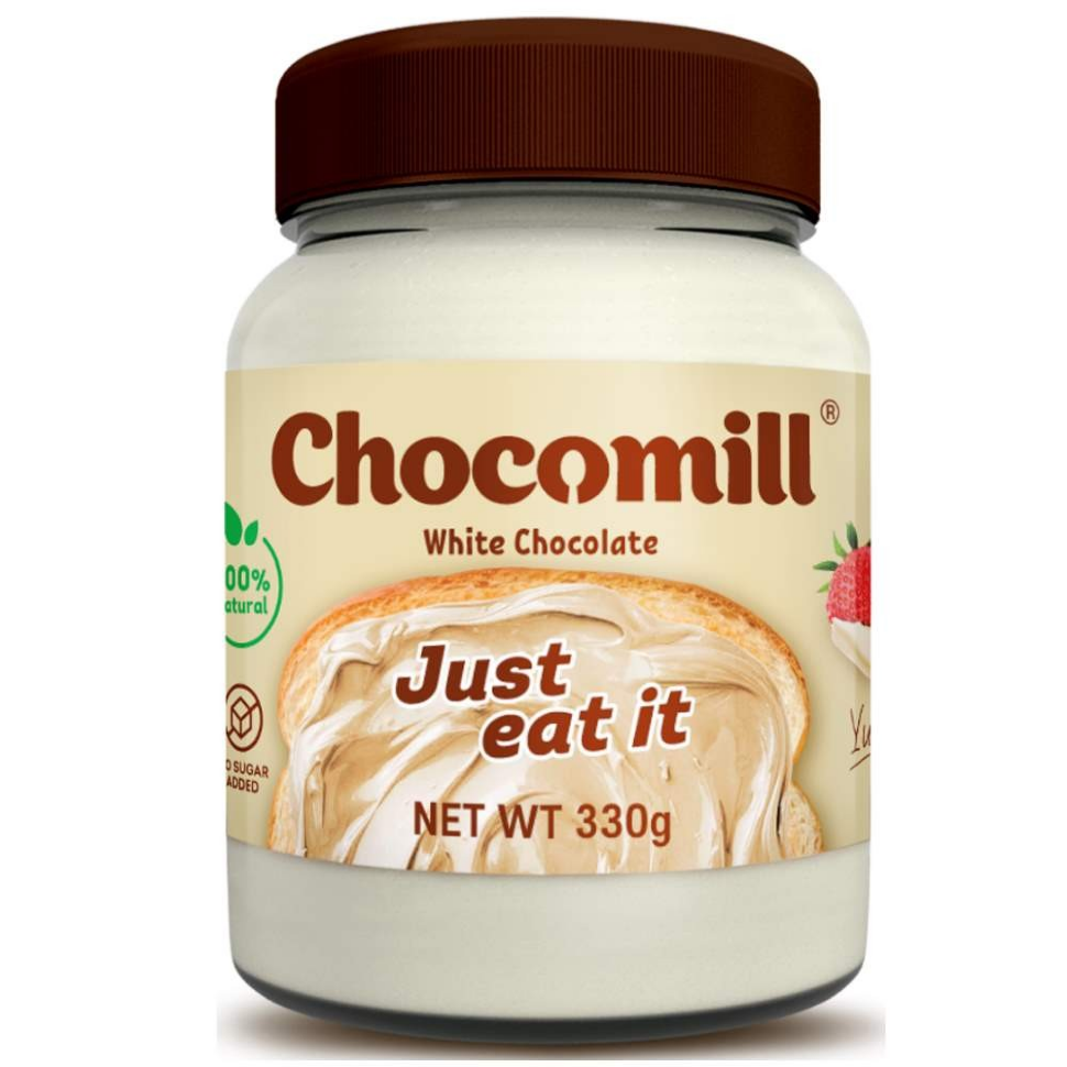 Happy Nut chocomil белая шоколадная паста 330 гр
