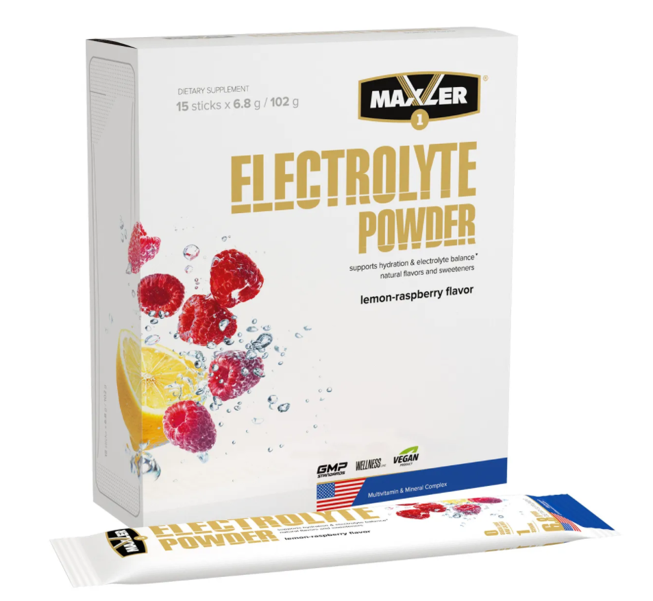 Maxler Electrolyte powder 15 sticks x 6,8 gr