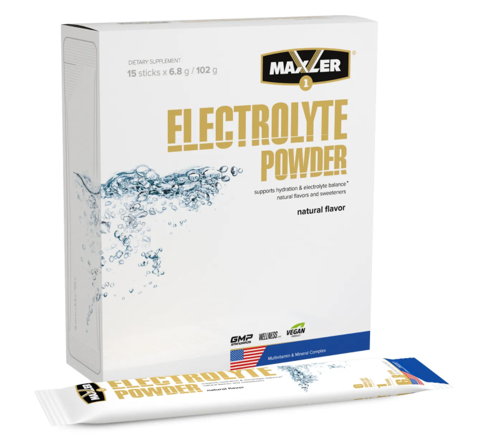 Maxler Electrolyte powder 15 sticks x 6,8 g