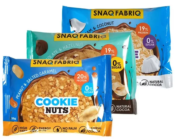 Snaq Fabriq Cookie nuts 35 g