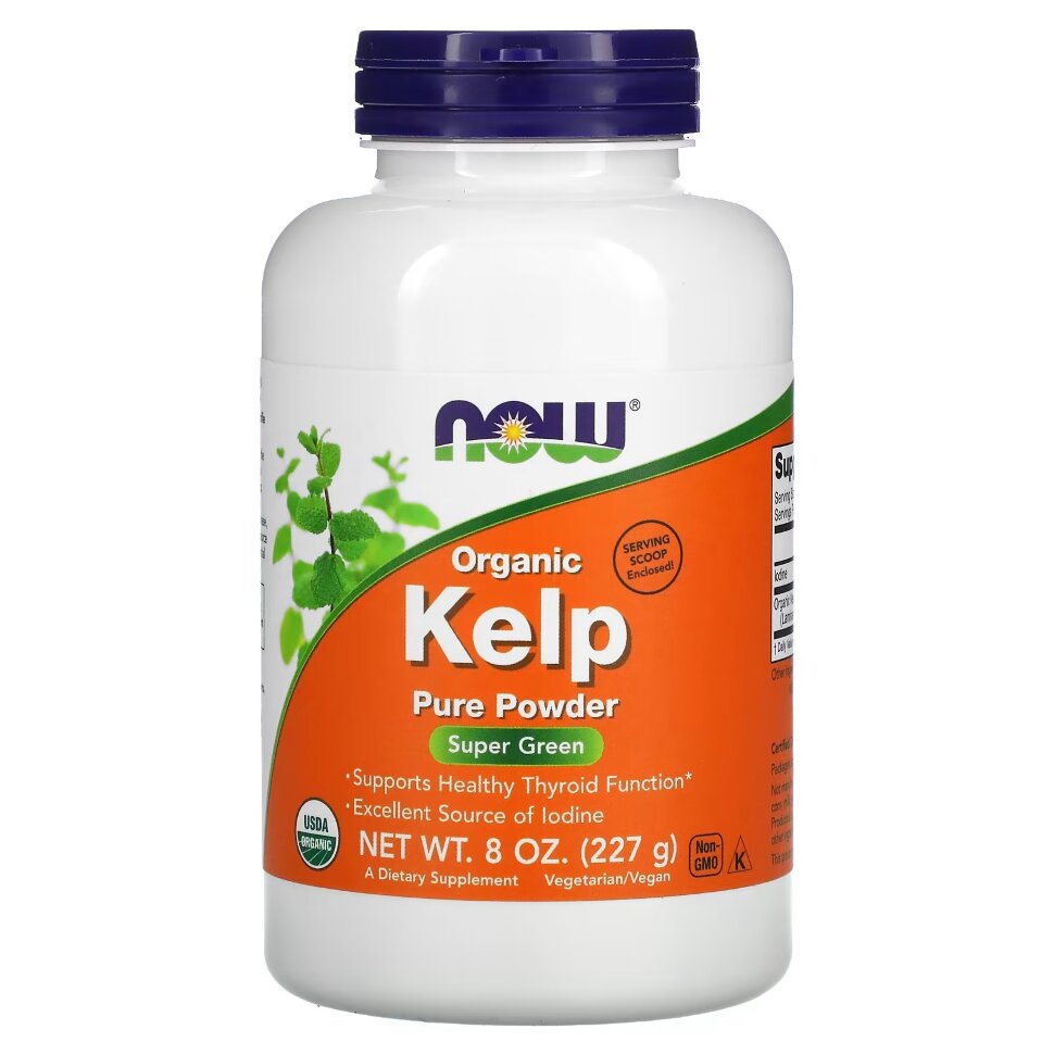 NOW Kelp Powder Organic 8 oz