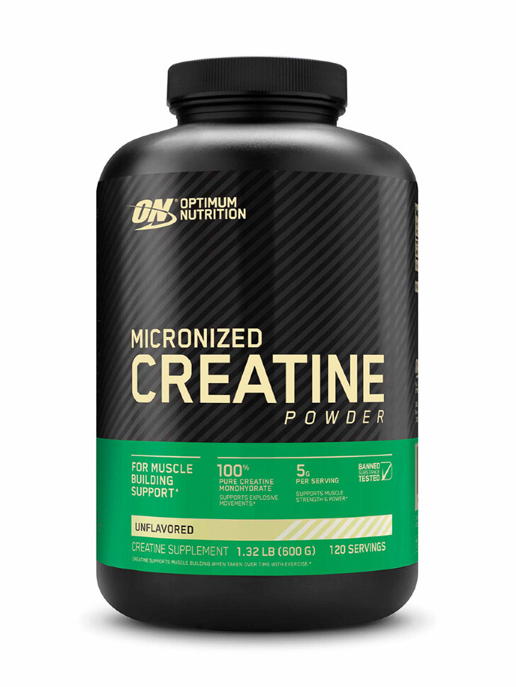 Optimum Nutrition Micronized creatine powder 600 гр / Оптимум Нутришн Микронизированный креатин