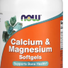 NOW Calcium & Magnesium + D 240 soft