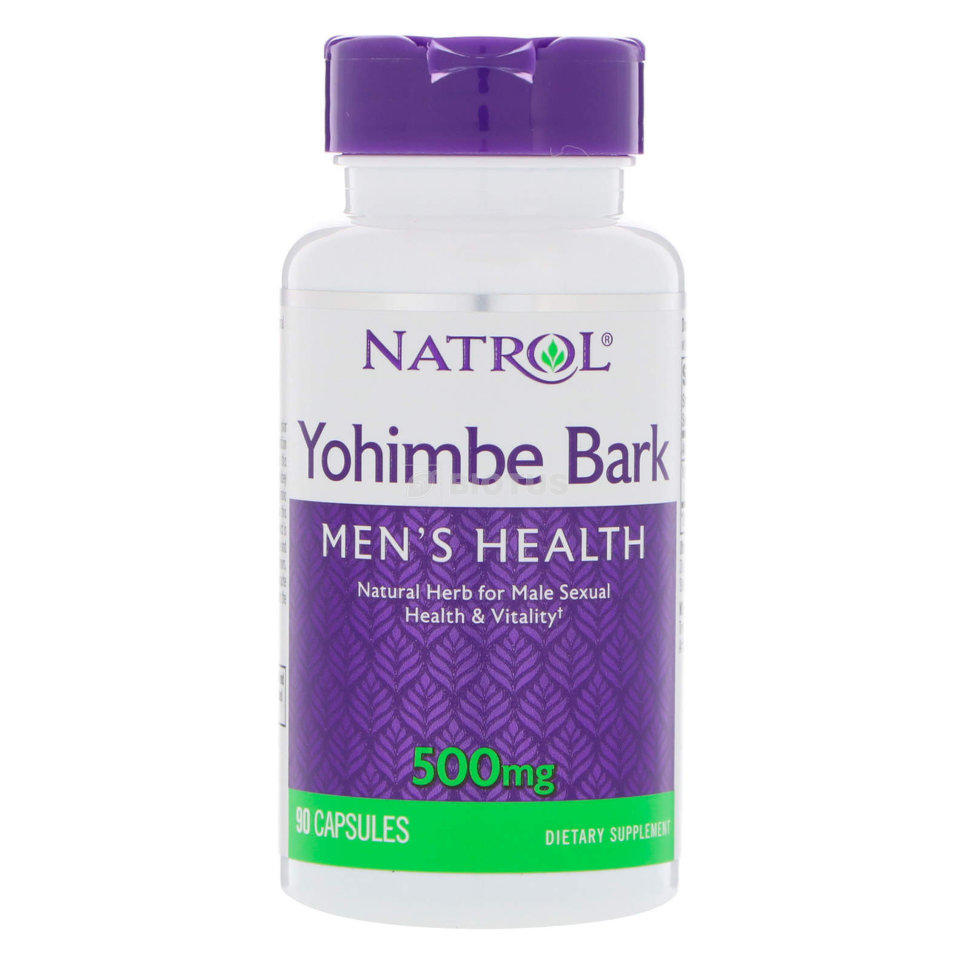 Yohimbe Bark 500 mg 