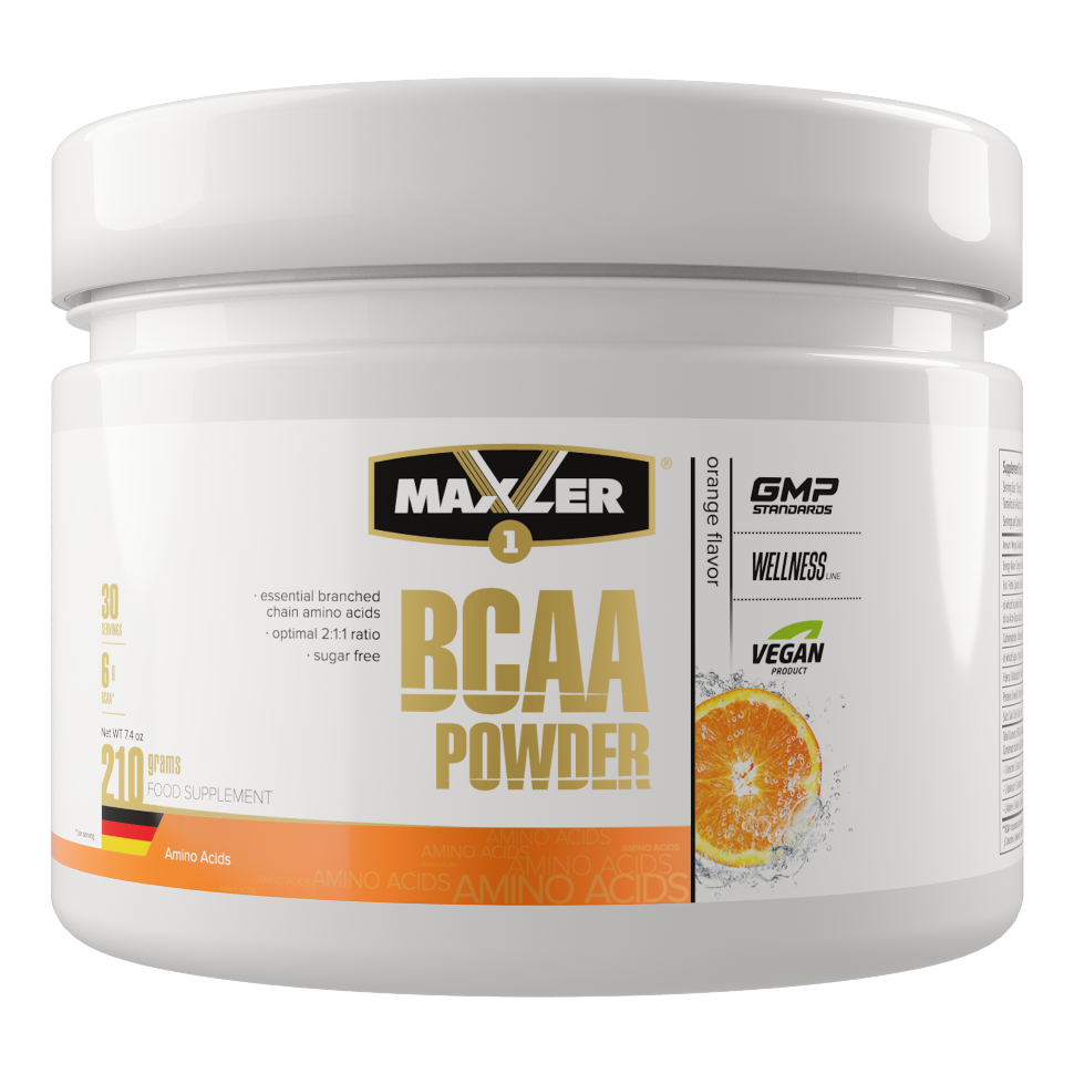 Maxler BCAA Powder 2:1:1 sugar free 210 gr