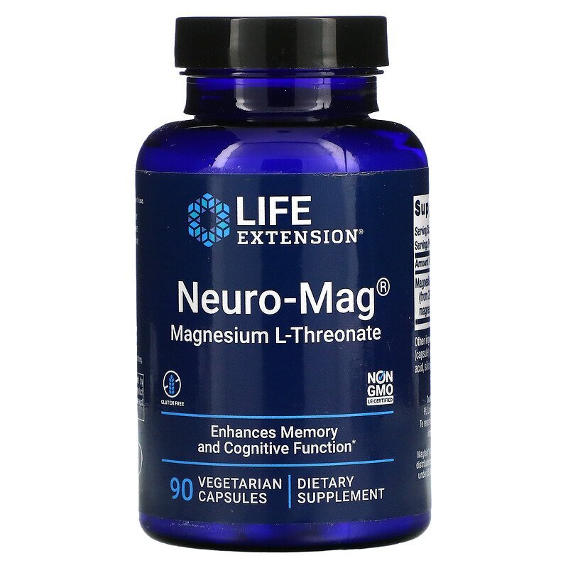 Life Extension Neuro - Mag magnesium L-Treonate 90 caps