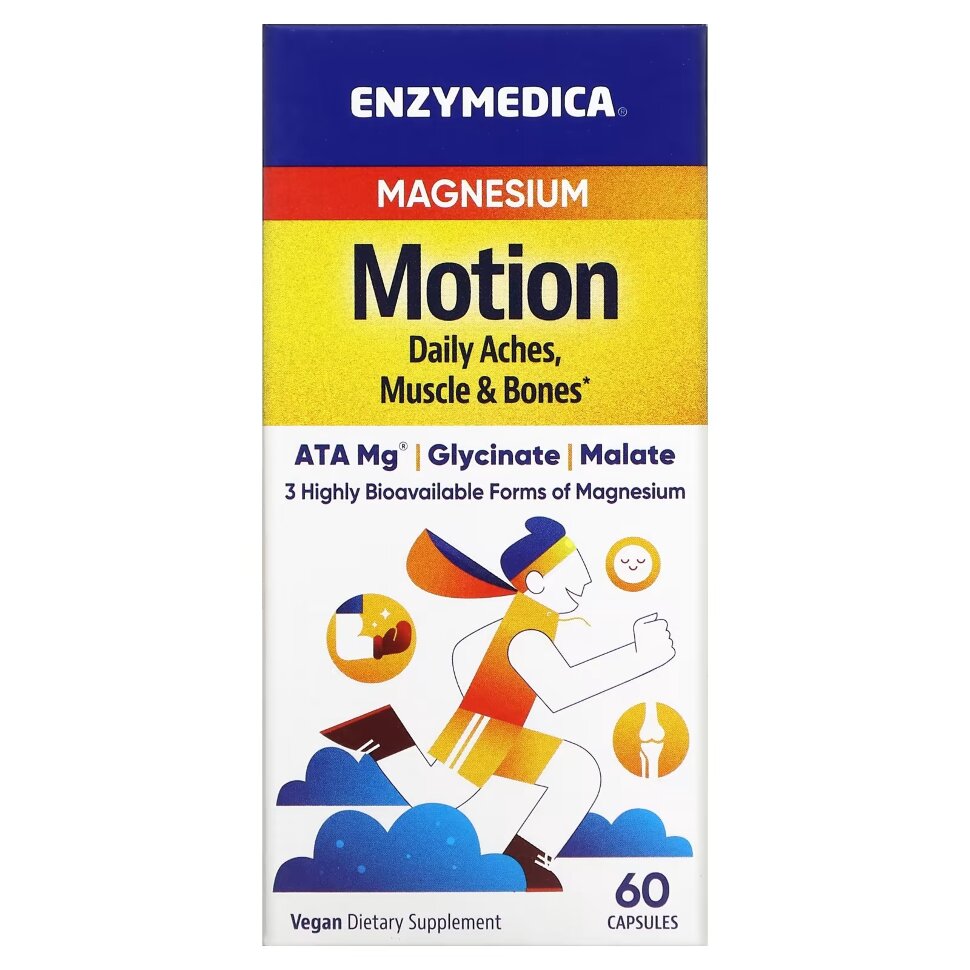 Enzymedica Magnesium motion 60 caps
