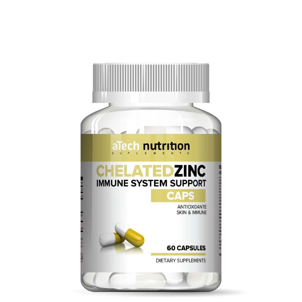 Atech Nutrition Zinc chelated 30 mg 60 caps