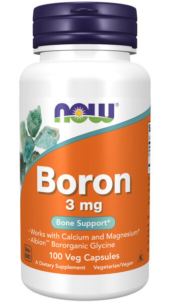 NOW Boron 3 mg 100 caps