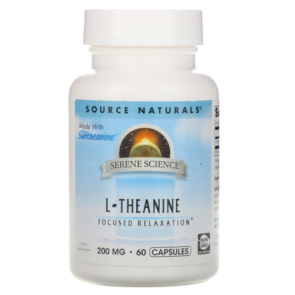 Source Naturals L - Theanine 200 мг 60 капс