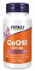 NOW CoQ10 400 mg 30 soft / Нау Коэнзим Q10 400 мг 30 софтгель