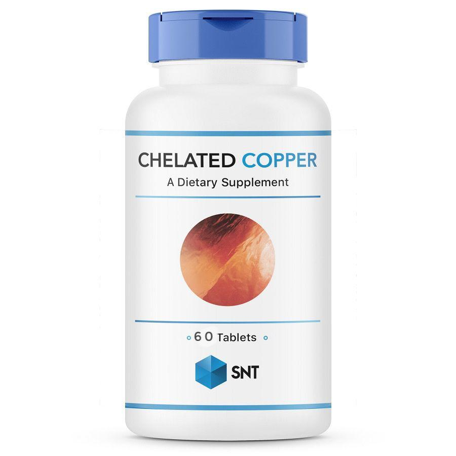 SNT Chelated copper 2.5 mg 60 tab