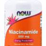 NOW Niacinamide 500 mg 100 caps