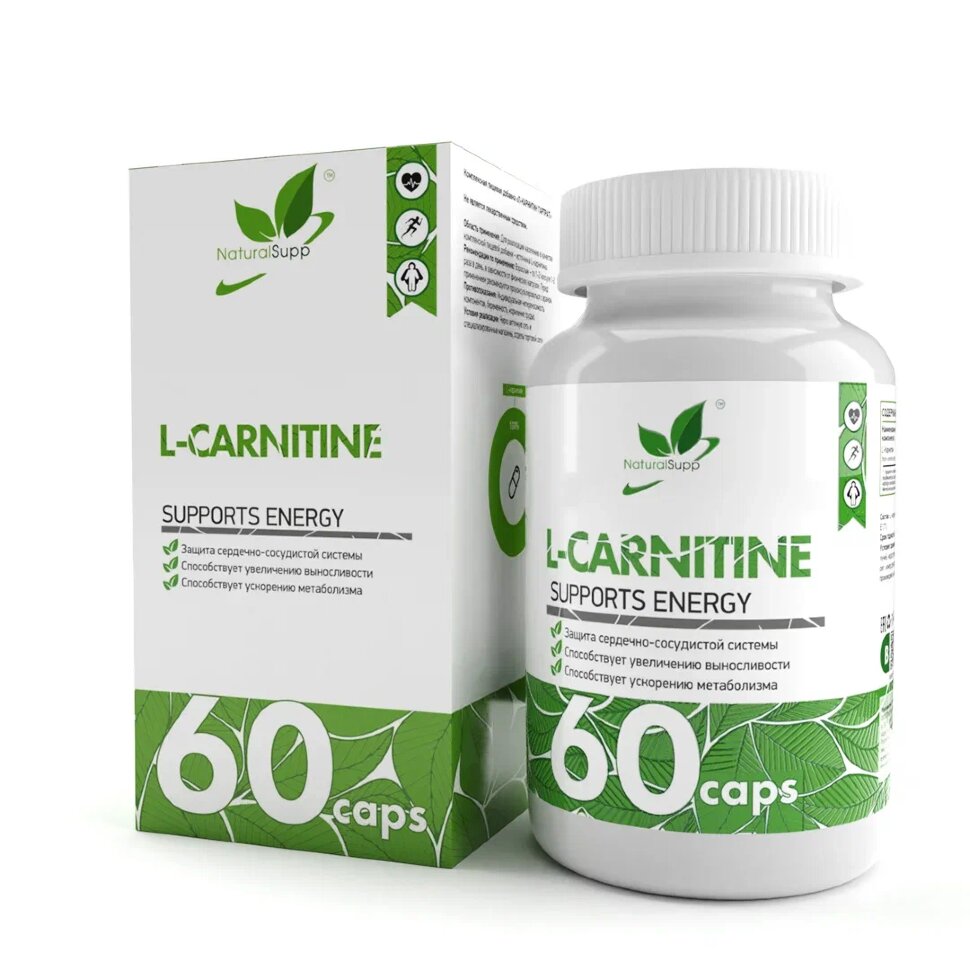 NaturalSupp L - Carnitine 60 капс