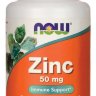 NOW Zinc 50 mg 100 tab