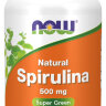 NOW Natural Spirulina 500 mg 120 caps