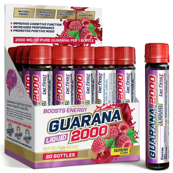 Be First Guarana 2000 mg 25 ml