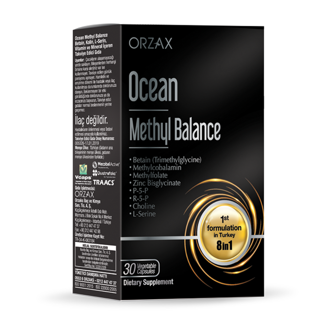 Orzax Ocean Methyl Balance 30 herb caps