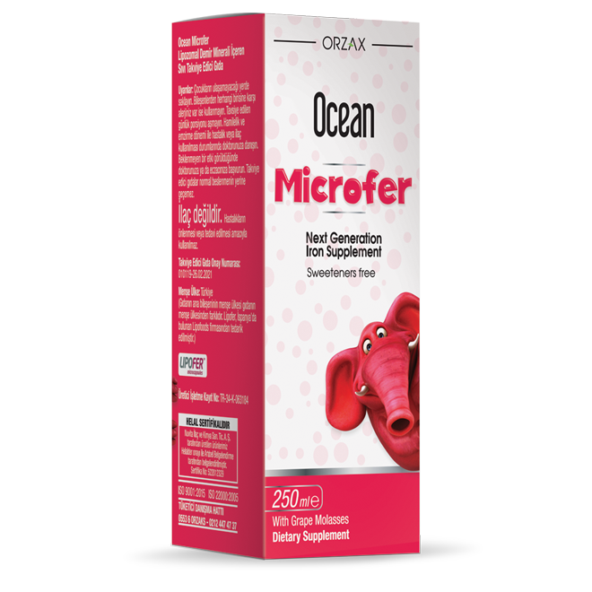 Orzax Ocean Microfer syrup 250 ml