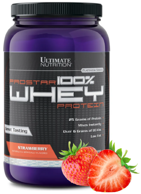 Ultimate Nutrition Prostar Whey 2 LB/ Ультимейт Нутришн Простар Вей сывороточный протеин 908 гр