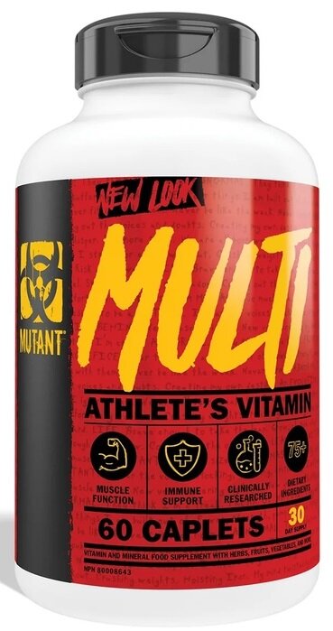 Mutant Core Series Multi Vitamin 60 caps