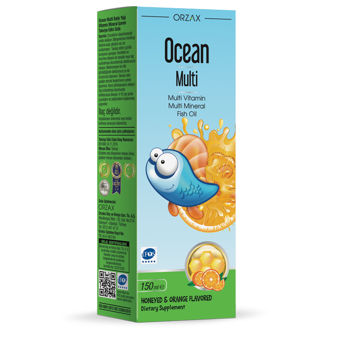 Orzax Ocean Multi syrup 150 ml