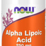 NOW Alpha Lipoic Acid 250 mg 60 caps / Нау Альфа-Липоевая Кислота 250 мг 60 капс