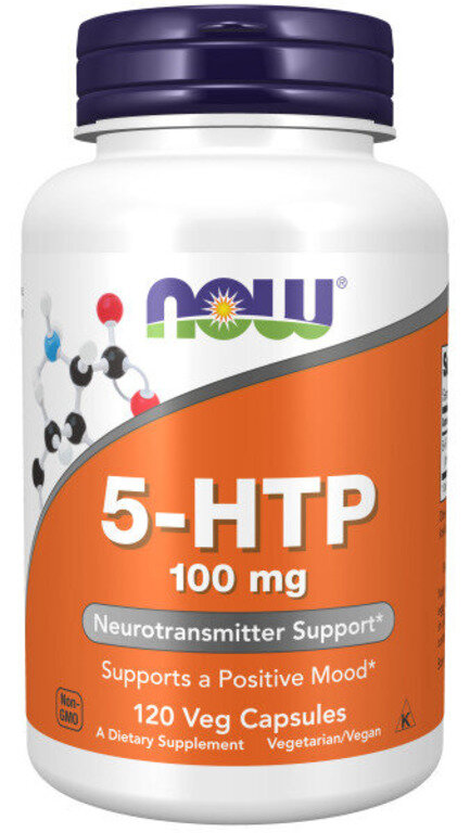 NOW 5-HTP 100 mg 120 caps / Нау 5-НТР 100 мг 120 капс