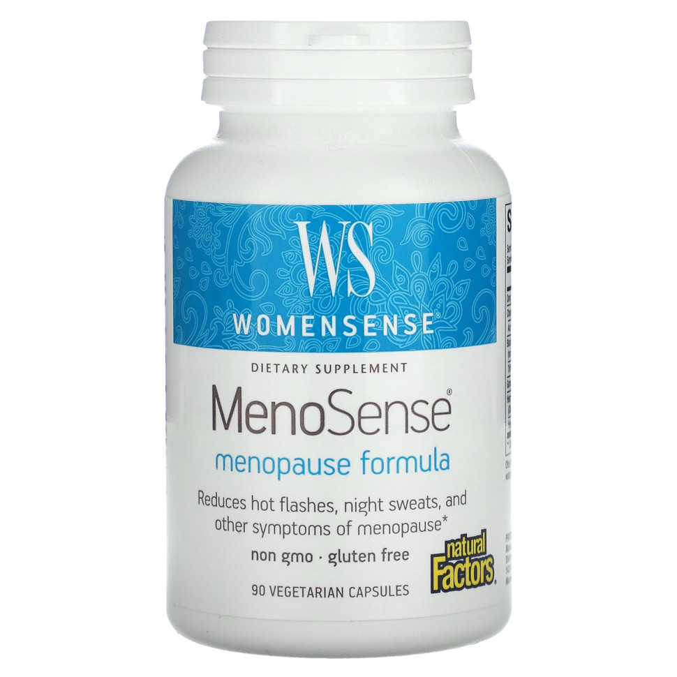 Natural Factors WomenSense MenoSense 90 vegcaps