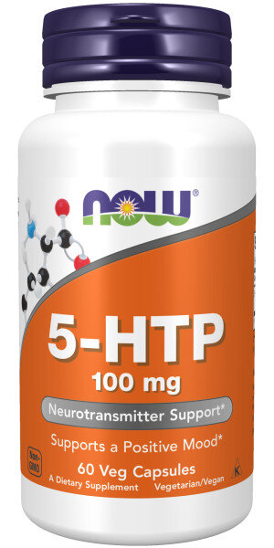 NOW 5-HTP 100 mg 60 caps / Нау 5-НТР 100 мг 60 капс