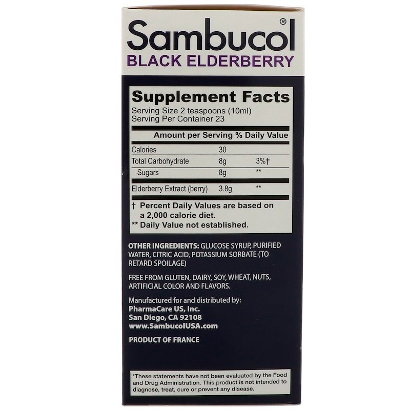 Sambucol Black Elderberry 230 ml