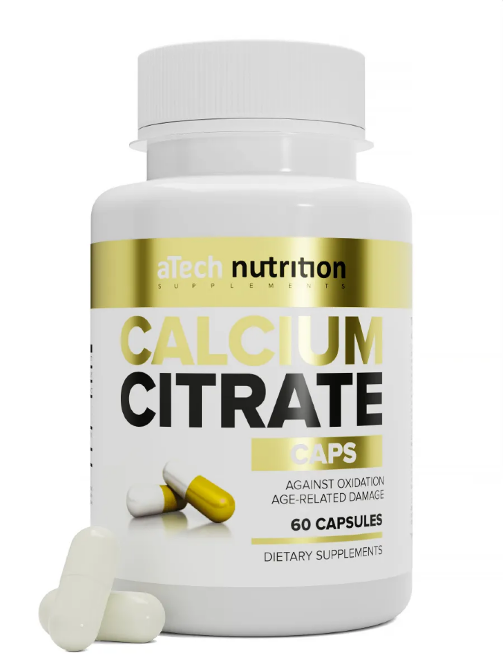 Atech Nutrition Calcium Citrate 60 caps
