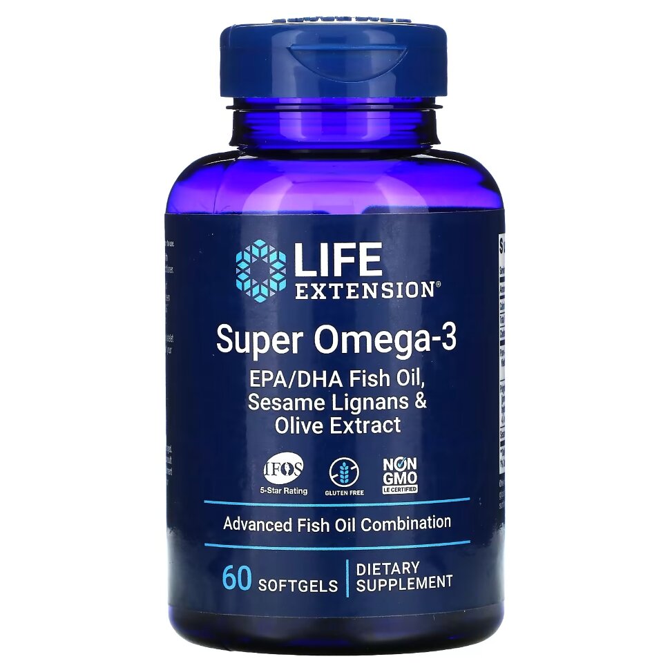 Life Extension Super Omega-3 60 softgel