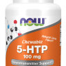 NOW 5-HTP 100 mg Chewable lozenges 90 табл / Нау 5-НТР 100 мг жевательные пастилки 90 табл