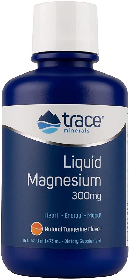 Trace Minerals Liquid Magnesium 300 mg 473 ml