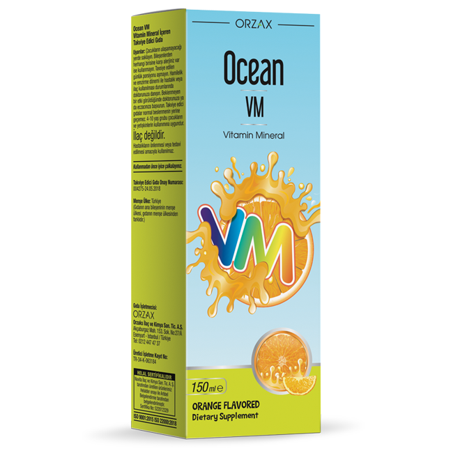 Orzax Ocean VM syrup 150 ml