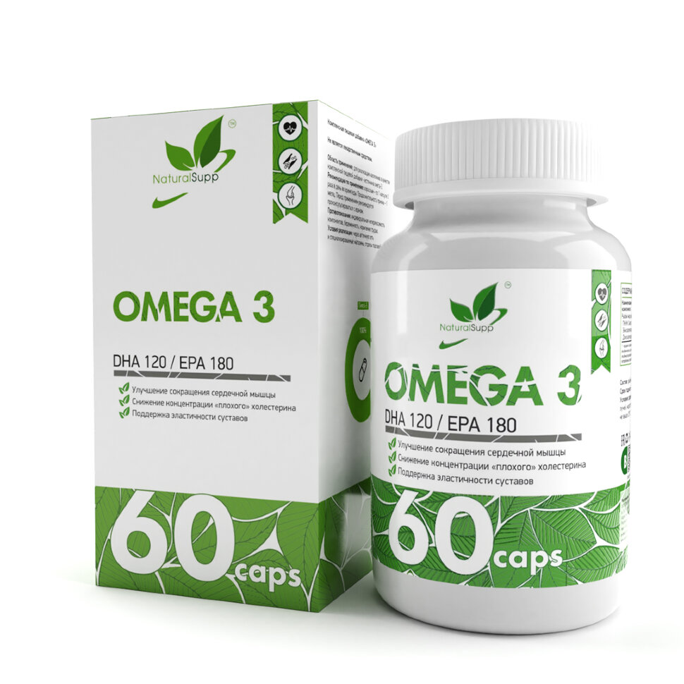 NaturalSupp Omega 3 60 softgel
