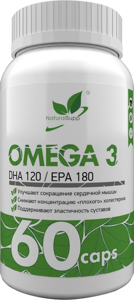 NaturalSupp Omega 3 60 softgel