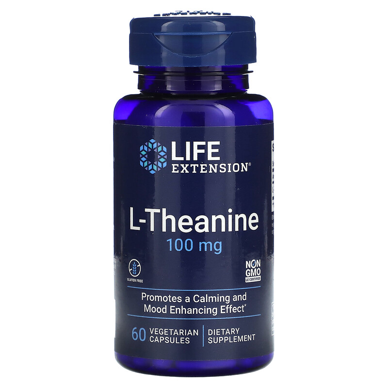 Life Extension L-Theanine 100 mg 60 caps