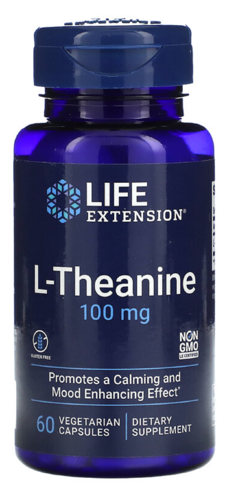 Life Extension L-Theanine 100 mg 60 caps